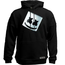 Худи без начеса со шлемом Marshmello