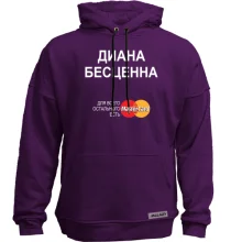 Худі без начосу з написом 