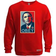 Свитшот без начеса Obey Obama