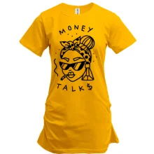 Подовжена футболка Money Talk