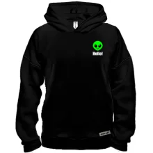 Худі BASE з інопланетянином Hello!