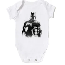 Дитяче боді Batman (Чорно-білий)