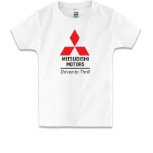 Детская футболка с лого Mitsubishi Motors