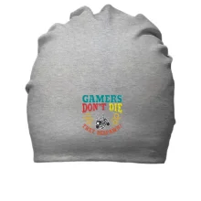 Бавовняна шапка Gamers not die