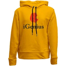 Детское худи без начеса iGenius (Я гений)