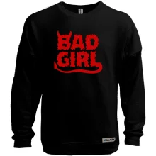 Свитшот без начеса Bad girl