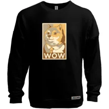 Свитшот без начеса wow doge