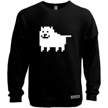 Свитшот без начеса Undertale game dog