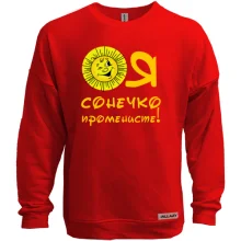 Свитшот без начеса Я солнышко лучистое (2)