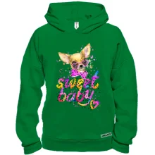 Худи BASE с Чихуахуа (sweet baby)