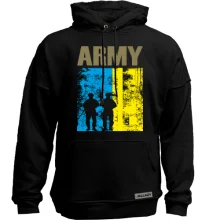 Худи без начеса UA ARMY