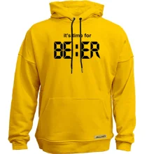 Худі без начосу It's time for Beer