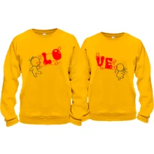 Парные кофты Love 3