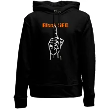 Детское худи без начеса Black SEO