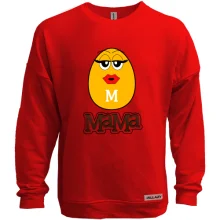 Свитшот без начеса M&M’s (Мама)