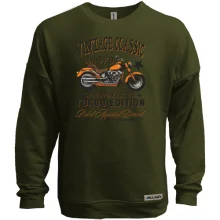 Свитшот без начеса vintage classic moto