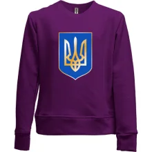 Дитячий світшот без начосу з гербом України (2)