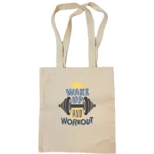 Сумка шоппер WakeUp and WorkOut