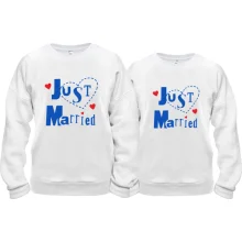 Парні кофти Just married