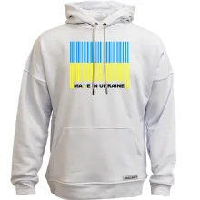 Худи без начеса Made in Ukraine (штрих-код)