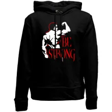 Дитяче худі без начосу Be strong