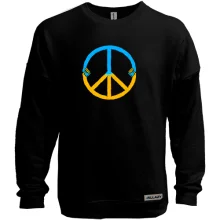 Свитшот без начеса Peace Ukraine