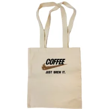 Сумка шопер Coffee Just brew it