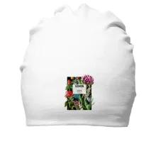 Бавовняна шапка Flowers Fashion