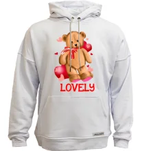 Худи без начеса Мишка Lovely