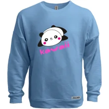 Свитшот без начеса Kawaii Panda (Кавай Панда)
