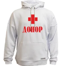 Худи без начеса Донор