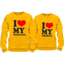 Парные кофты I love me prince - princes