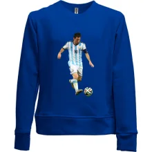 Детский свитшот без начеса c Lionel Messi 2