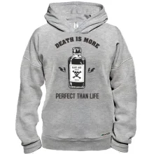 Худи BASE Death is more perfect than life