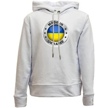 Дитяче худі без начосу зі значком «Made in Ukraine»