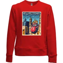 Детский свитшот без начеса Rolling Stones Poster