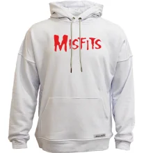 Худи без начеса с надписью Misfits