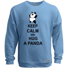 Свитшот без начеса hug panda