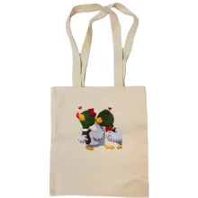 Сумка шоппер Duck couple