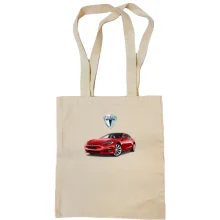 Сумка шопер Tesla Model S
