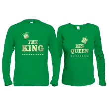 Парные лонгсливы The King - his Queen (2)