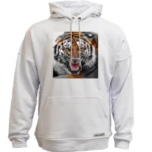 Худи без начеса Swag с тигром