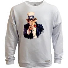 Свитшот без начеса Дядя Сэм (Uncle Sam)