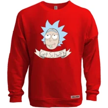 Свитшот без начеса get Schwifty