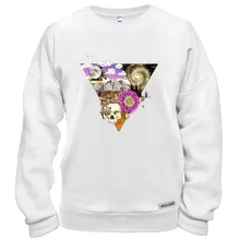 Свитшот Triangle Skull