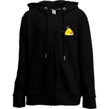 Детское худи на молнии Yellow bird