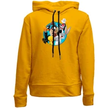 Детское худи без начеса с героями Looney Tunes