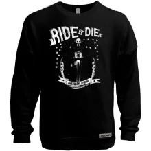 Свитшот без начеса ride or die american legend
