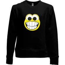 Дитячий світшот без начосу Crazy smile