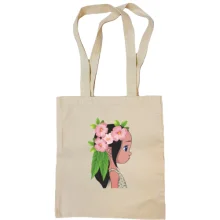 Сумка шоппер Baby with flowers 1